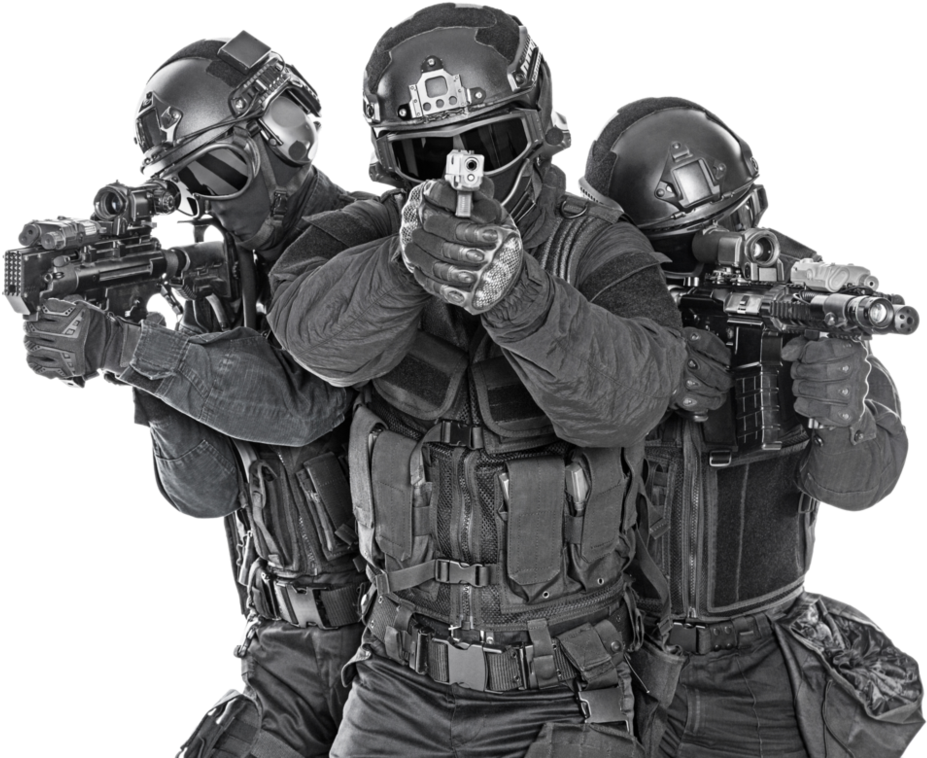 Swat Free Png Image - Special Weapons And Tactics (995x802), Png Download