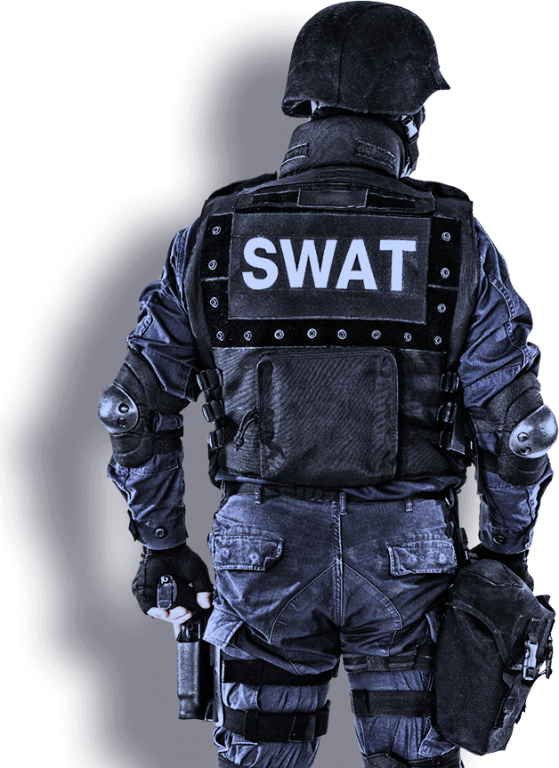 Swat - Leather Jacket (628x863), Png Download