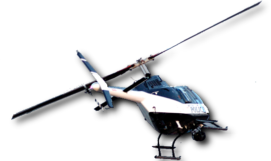 Helicopter Clipart Swat - Police Helicopter Png (566x326), Png Download