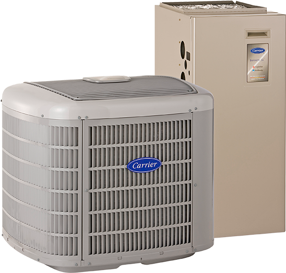 If Hvac Systems Are Broken, However, Chances Are Your - Carrier 14 Seer Heat Pump 2018 (600x578), Png Download