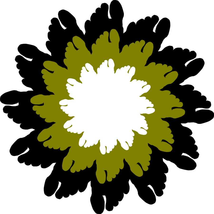 Flower Design Clip Art - Flowers Clipart Png Design (900x900), Png Download
