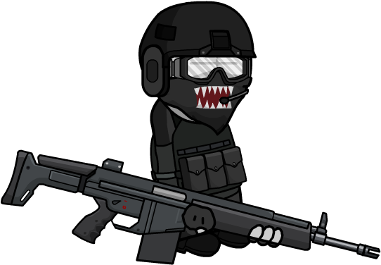 Something By Dawisio - Assault Rifle (550x400), Png Download
