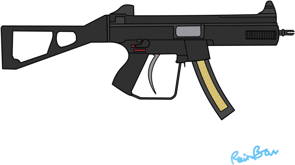 Png Freeuse Library 10mm Vector Swat - G&g Ump 45 (999x799), Png Download
