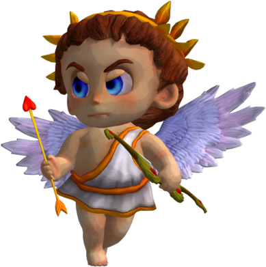 Smite Cupid Png - Cupid Smite Render (1024x542), Png Download