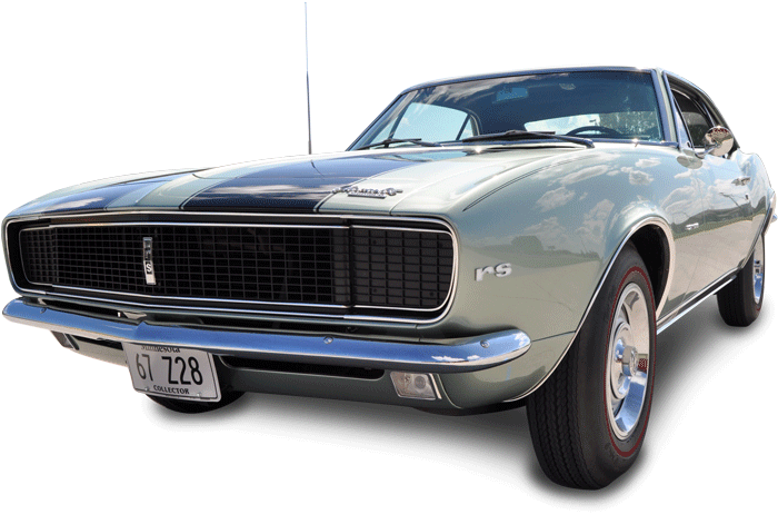 Camaro Rs Z-28 - Antique Car (900x598), Png Download