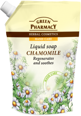 Soap Chamomile Regeneration - Green Pharmacy Bath Soap Goji Berry With Almond Oil (400x400), Png Download