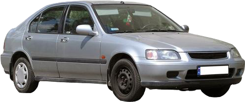 Get Started - Old Grey Honda (500x375), Png Download