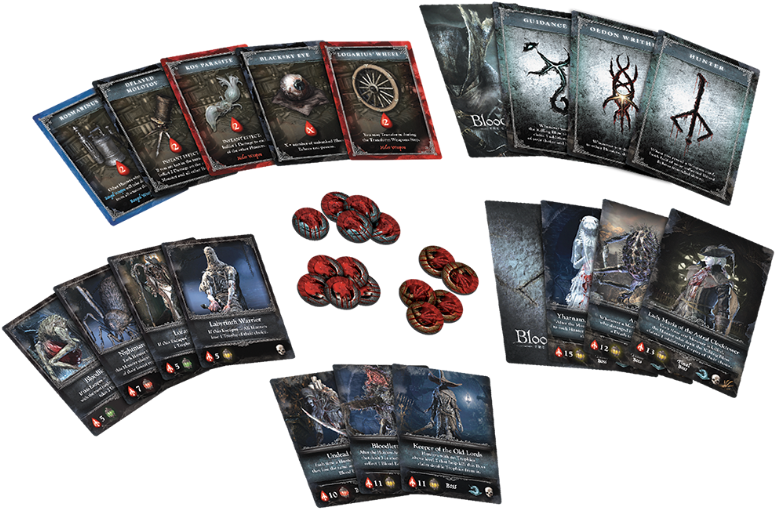 The Card Game - Bloodborne The Card Game The Hunter's Nightmare Expansion (800x526), Png Download