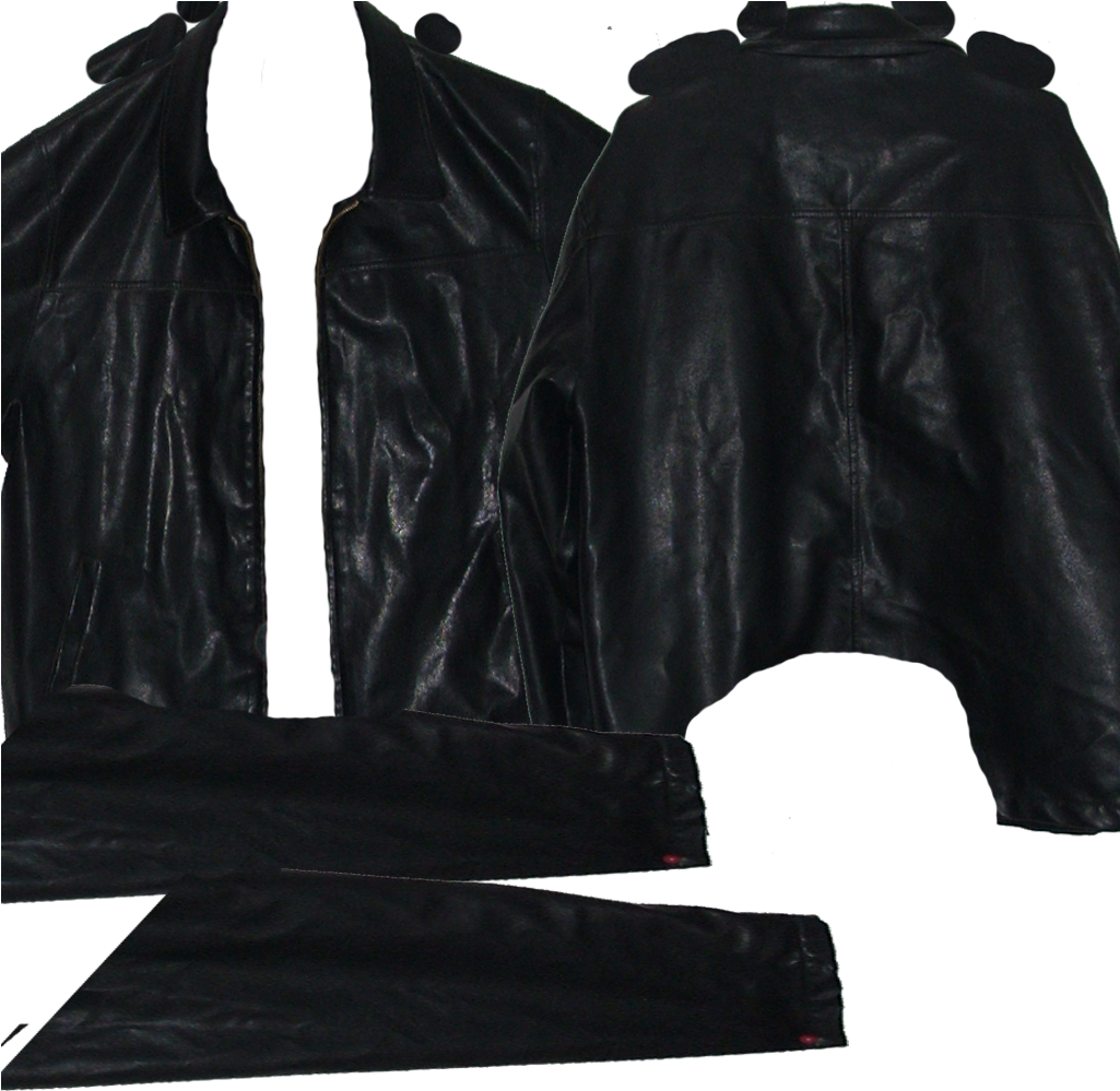 Leather Jacket Template Png (1024x1024), Png Download