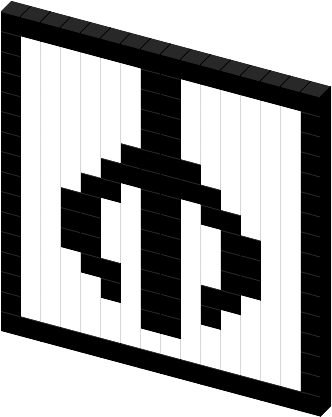 View Favicon On T-shirt - Monochrome (340x431), Png Download