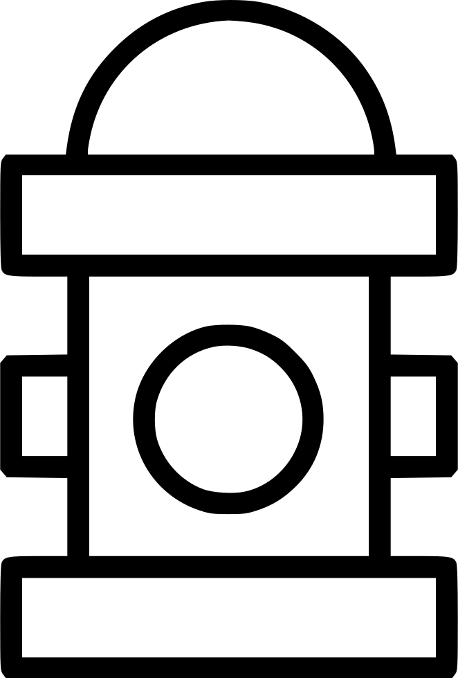 Fire Hydrant - - Circle (662x980), Png Download