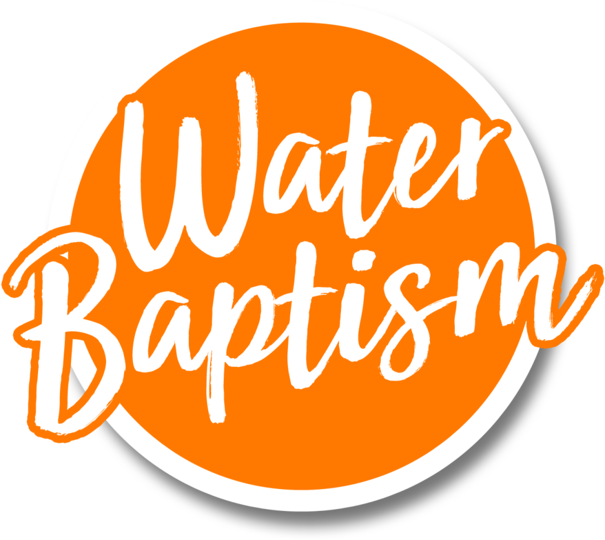 Water Baptism - Calligraphy (1000x1000), Png Download