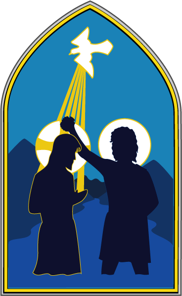 Baptism Of The Lord Clip - Baptism Of Jesus Christ Clip Art (368x598), Png Download