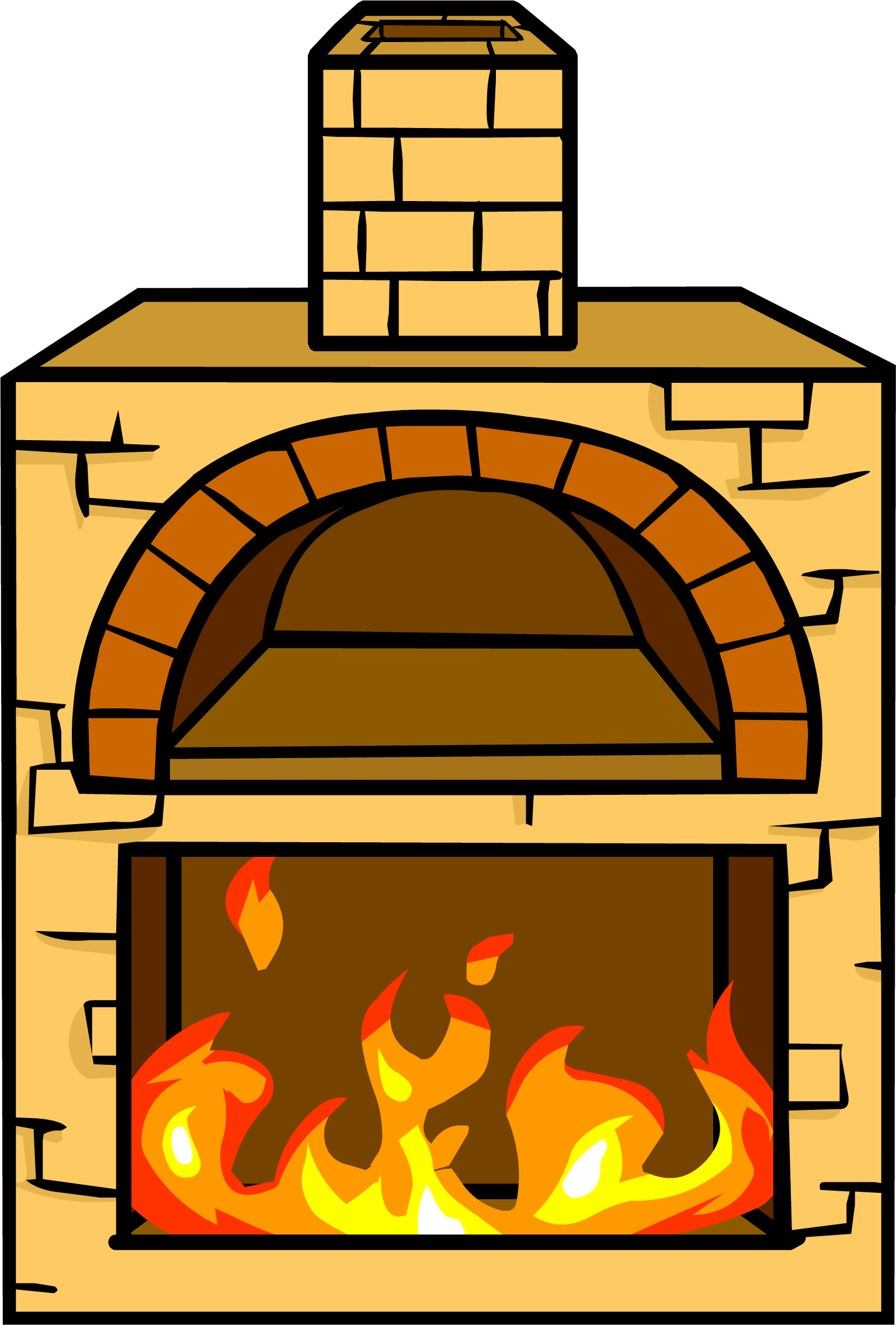 Banner Library Stock Club Penguin Wiki Fandom Powered - Pizza Oven Png (1534x2267), Png Download