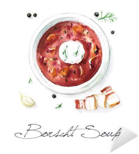 Watercolor Food Painting - Watercolor Painting (400x400), Png Download