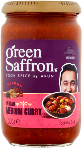 The Medium One - Green Saffron Rogan Josh Spice Blend Van Albert Heijn (282x500), Png Download