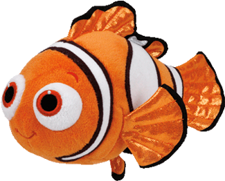 Ty Beanie Babies Finding Dory Nemo Regular Plush - Ty Nemo (350x350), Png Download