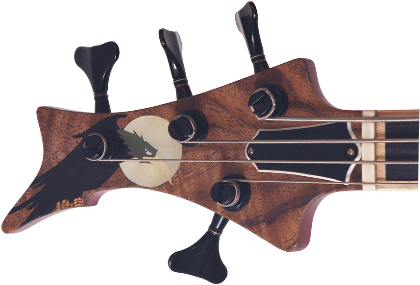 Scroll Bass - Acoustic-electric Guitar (860x595), Png Download