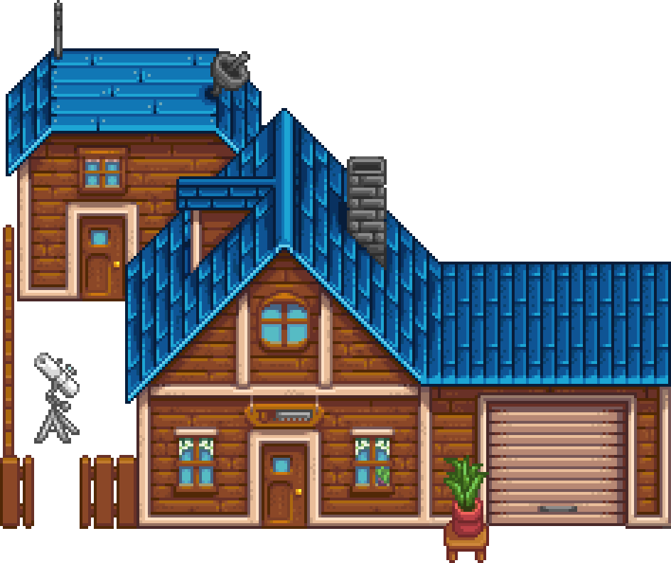 Carpenter's Shop - Stardew Valley Carpenter Shop (944x792), Png Download