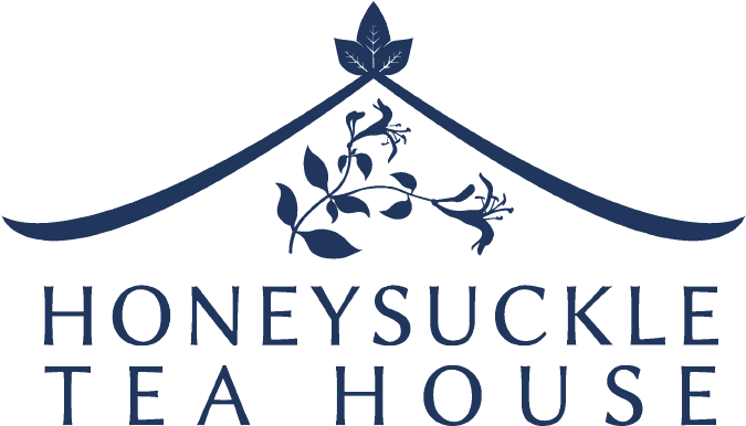 Honeysuckle Tea House - Logo Tea House Png (821x403), Png Download
