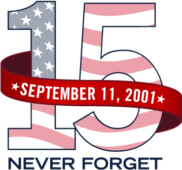 As America Commemorates The 15th Anniversary Of The - September 11 15th Anniversary (373x347), Png Download