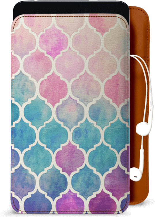 Dailyobjects Rainbow Pastel Watercolor Moroccan Real - Rubber Mousepad Rainbow Pastel Watercolor Moroccan (850x900), Png Download