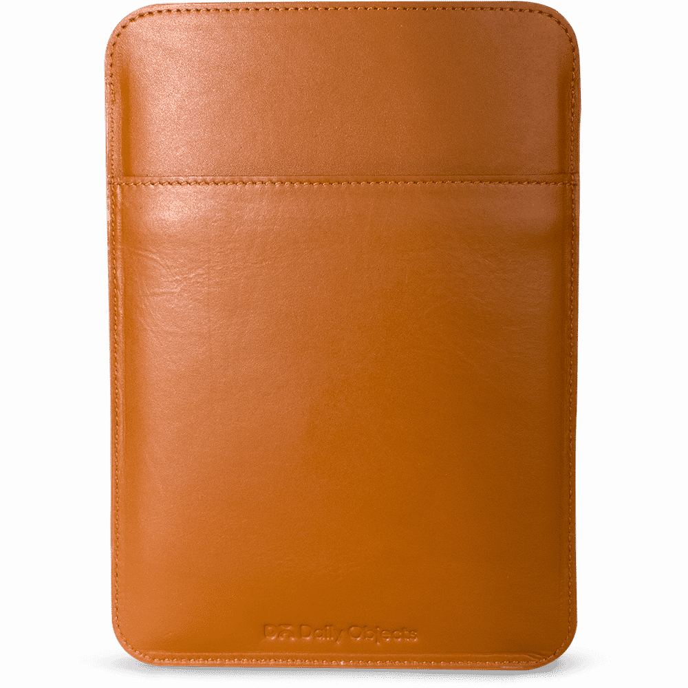 Dailyobjects Bird Watercolor Real Leather Sleeve Case - Leather (1000x1000), Png Download