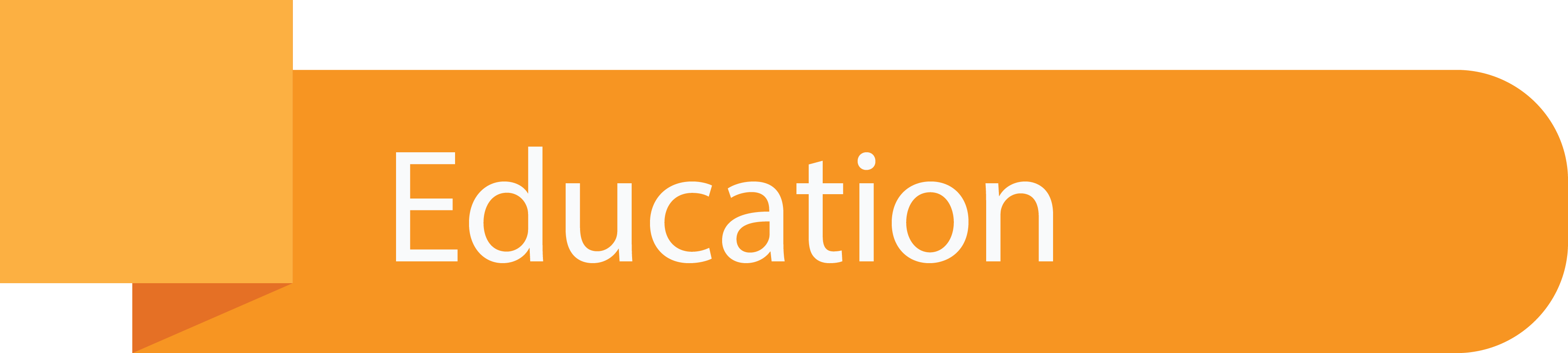 Education-tab - Graphic Design (3587x809), Png Download