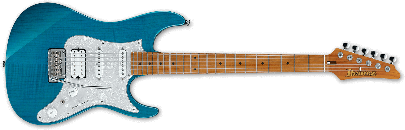 2018 Az2204f Tab - Ibanez Az2204f Tab (1340x466), Png Download