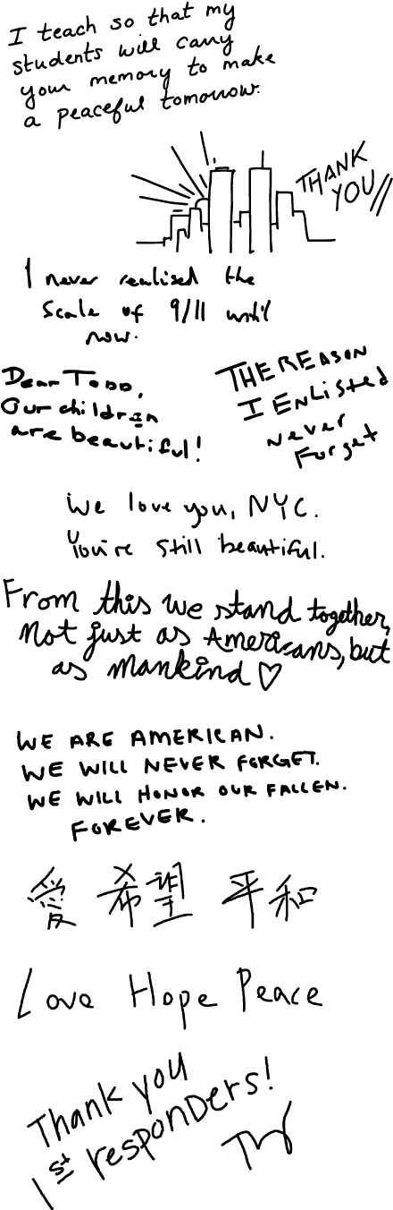 Visitor Messages - Handwriting (439x1367), Png Download