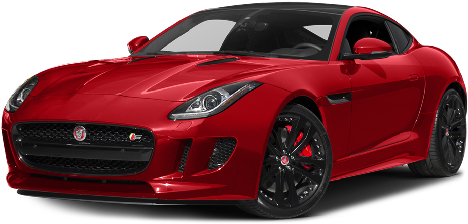 2017 Jaguar F-type - 2017 Jaguar F Type All Black (1000x543), Png Download