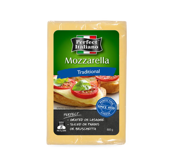 Perfect Italiano Mozzarella Block - Perfect Italiano (750x573), Png Download