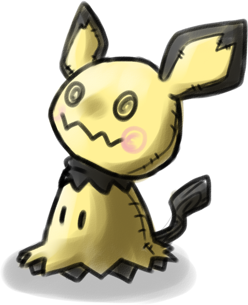 Except Everything Is Mimikyu - Mimikyu Pichu (1280x1280), Png Download