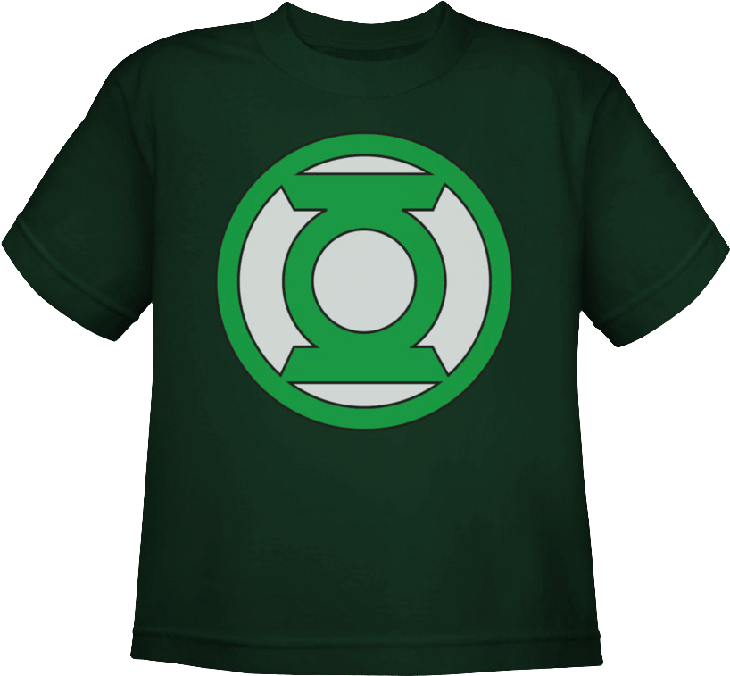 Kids Green Lantern Corps Logo T-shirt (838x838), Png Download