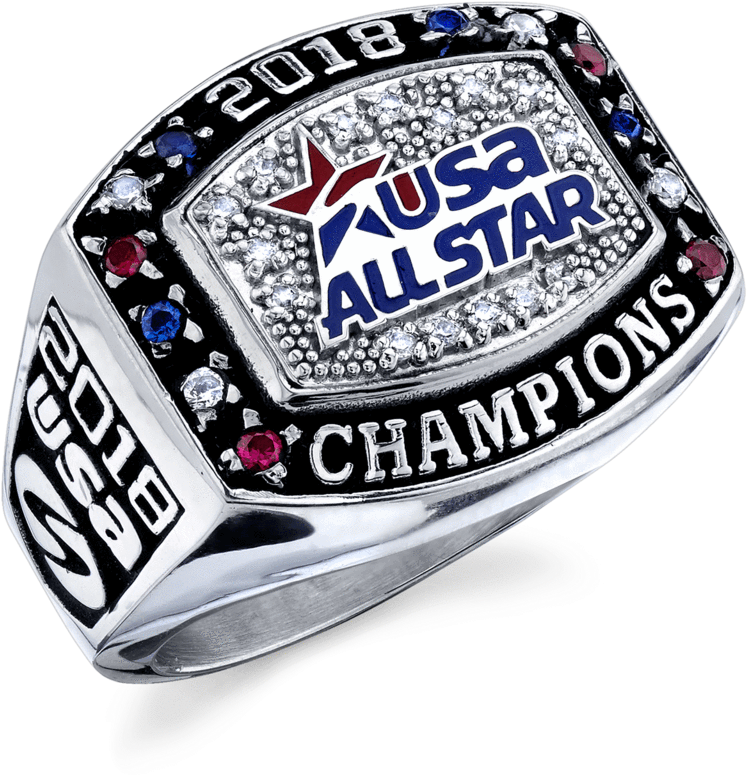 1024 X 1024 4 - Worlds Cheer Rings (1024x1024), Png Download