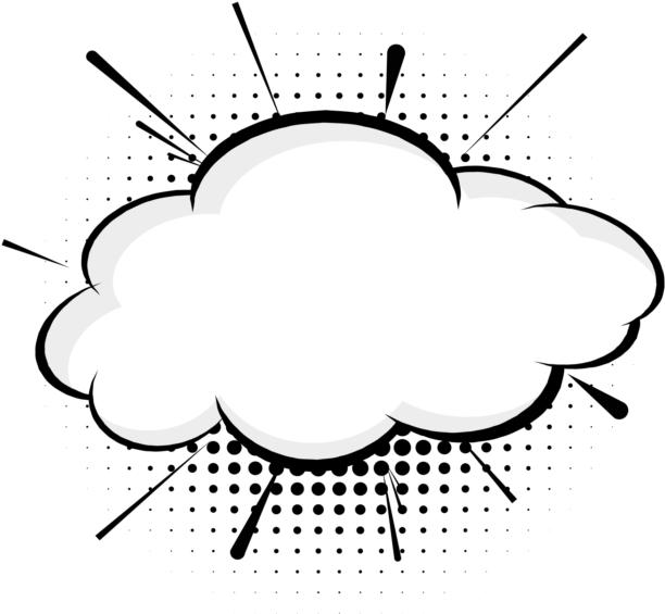 Pop Art Woof (715x715), Png Download