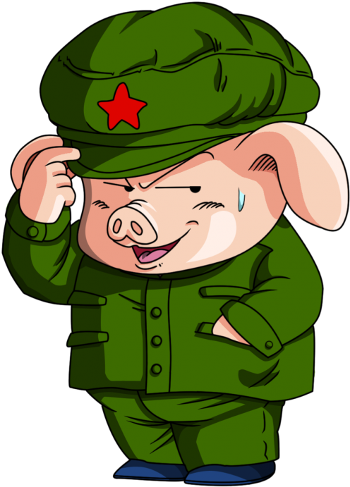 Oolong - Stickers Dragon Ball (600x872), Png Download