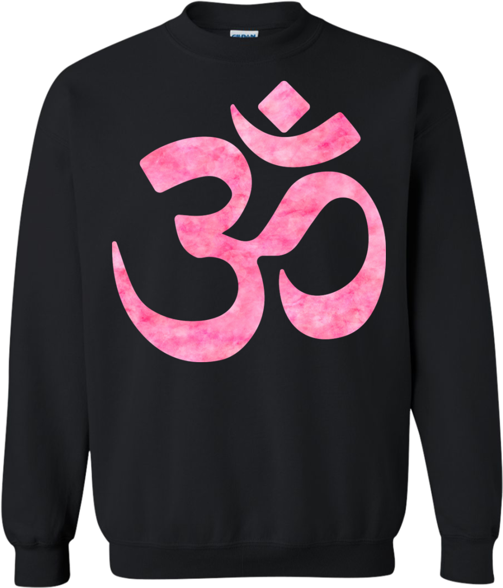 Pink Watercolor Om Symbol Tank Tops & T-shirts - Om Logo Hd (1155x1155), Png Download