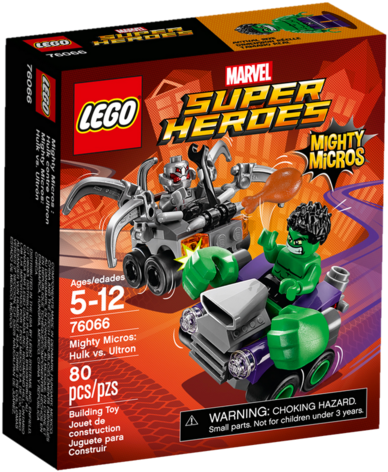 Navigation - Lego Mighty Micros Hulk Vs Ultron (1200x900), Png Download