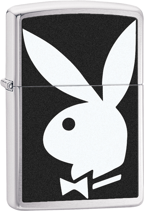#28269 Playboy Allan Distributors, Llc - Playboy Bunny Zippo (535x758), Png Download