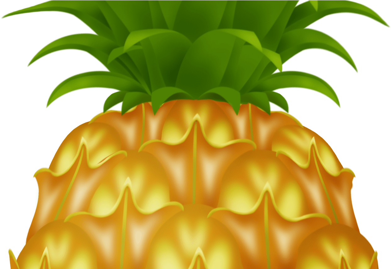 Pin By Mag Da Lna On Gif Plody Pinterest Clip Art, - Pineapple Clipart (1368x855), Png Download