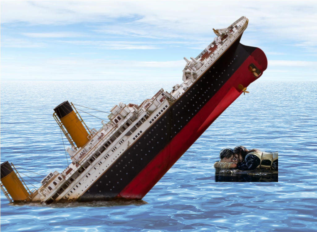 Titanic Sticker - Titanic Oof (1024x768), Png Download