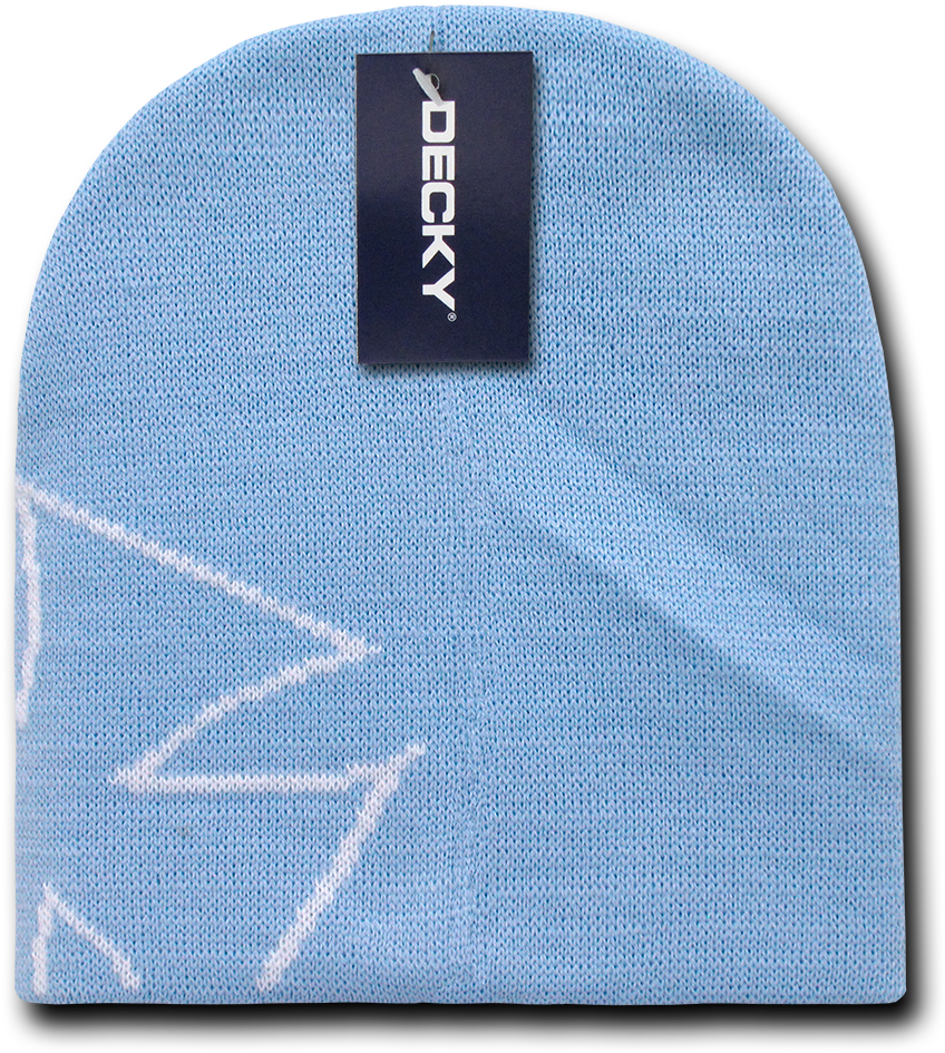 Decky Chopper Biker Iron Cross Logo Beanies Beany For - Beanie (1000x1000), Png Download