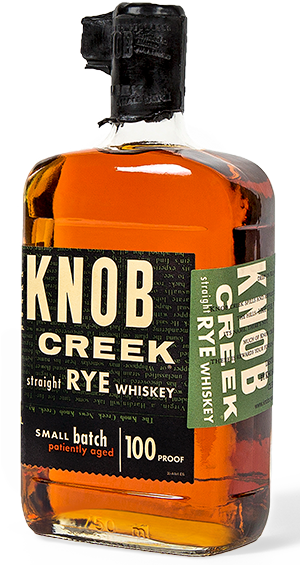 Knob Creek Rye Whiskey - Glass Bottle (564x564), Png Download
