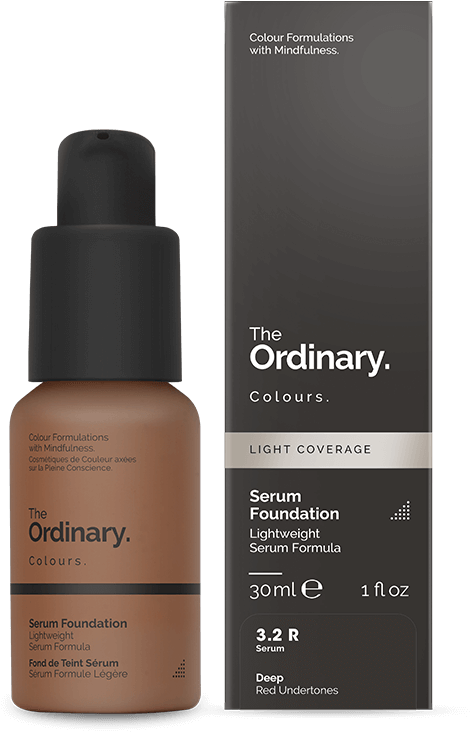 Serum Foundation - Ordinary Coverage Foundation 3.2 N (533x900), Png Download
