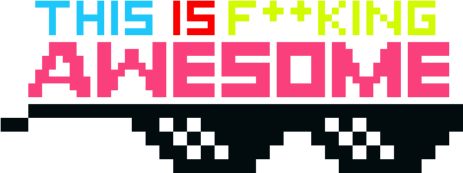 Awesome Glasses - Graphic Design (870x510), Png Download