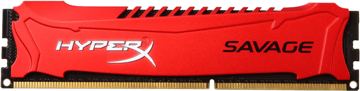 4gb Hyperx Savage Ddr3 1600mhz, Pc3 12800, Cl9 - Hyperx Savage Ddr3 1600 4gb (700x525), Png Download