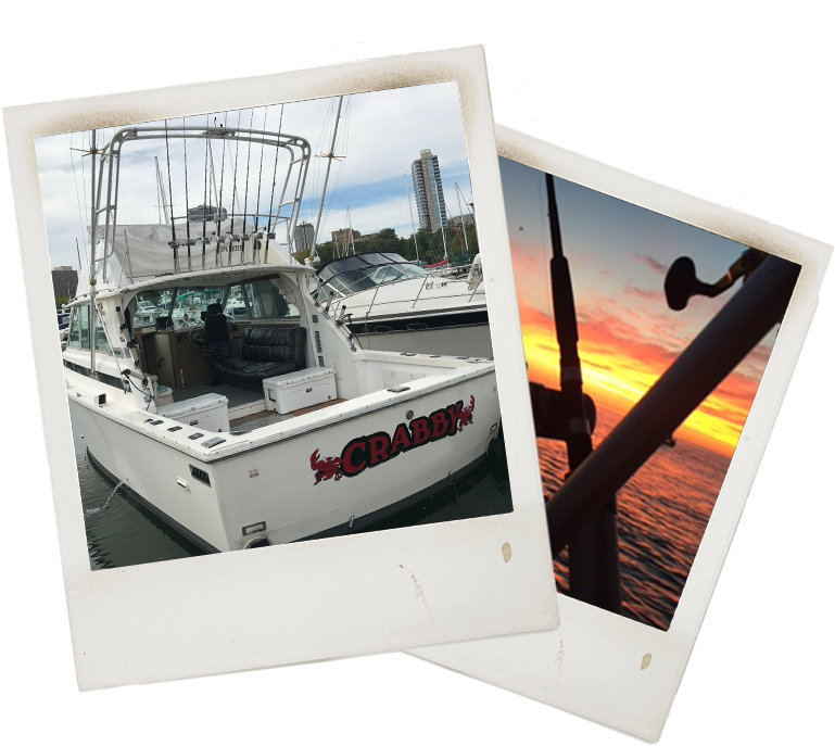 The Crabby Deep Sea Charter Fishing Boat - Boat (803x687), Png Download