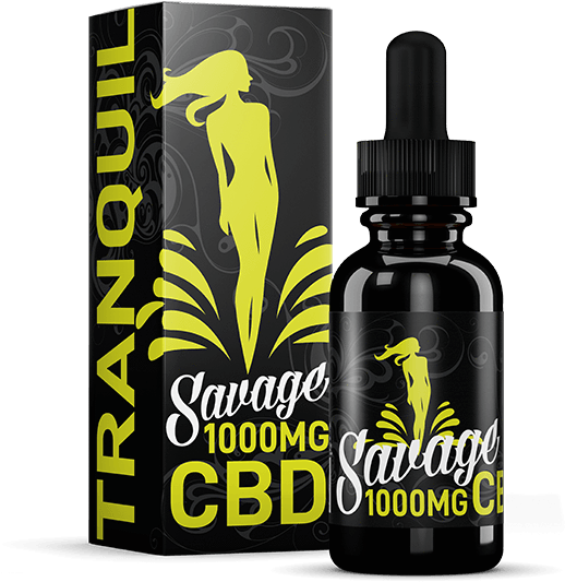 Savage Cbd Tranquil Cbd Vape Juice - Cannabidiol (590x590), Png Download