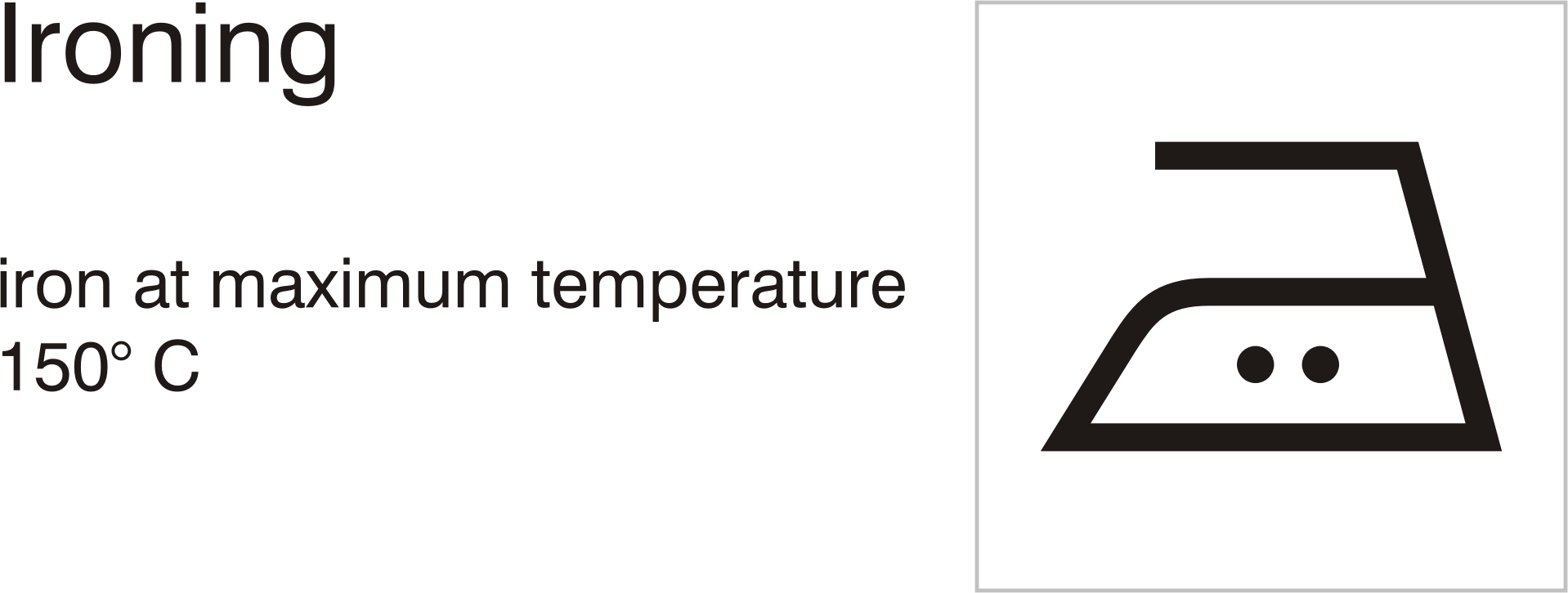 This Free Icons Png Design Of Care Symbols, Ironing (1918x726), Png Download